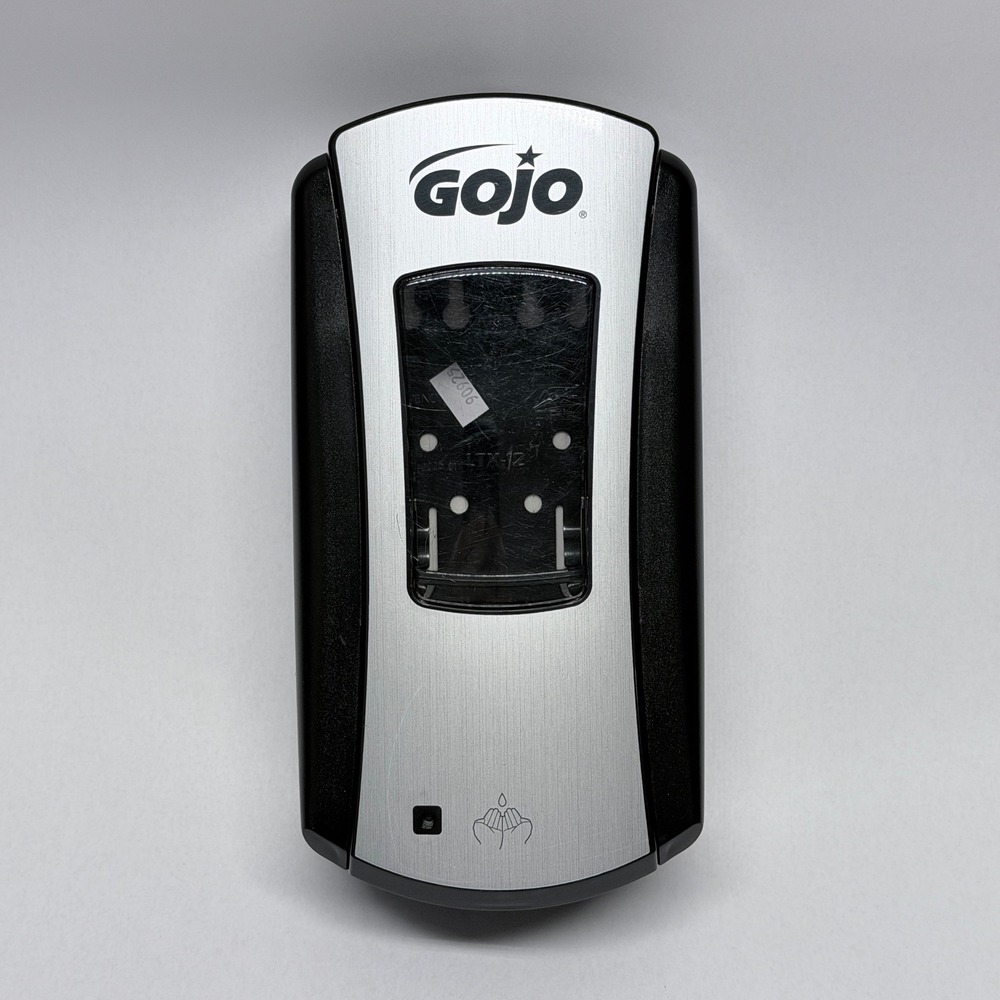 Gojo LTX-12 Touch-Free Soap Dispenser Brushed Metallic Black 1900-001 1200mL